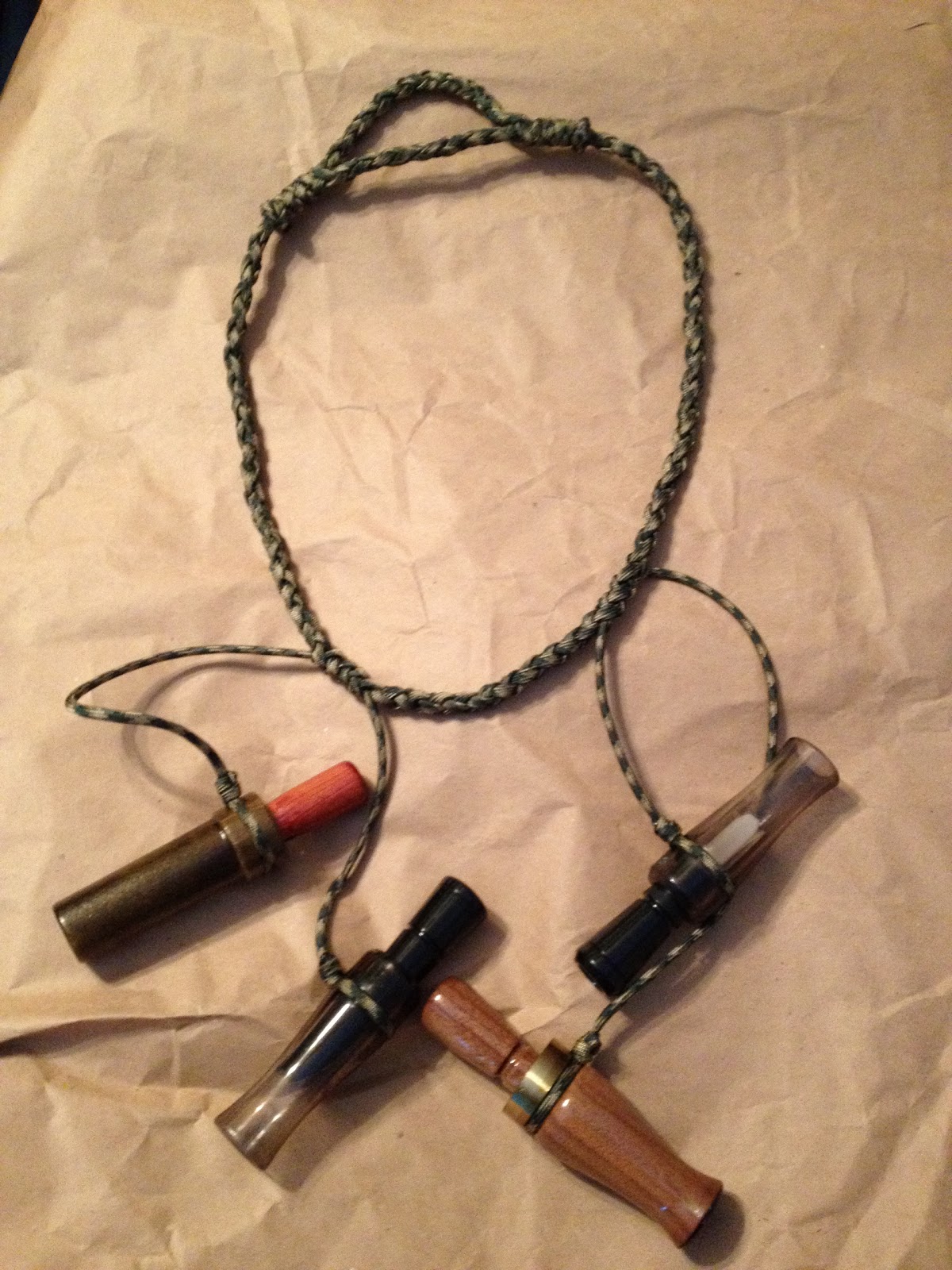 Quikslam Paracord Duck Call Lanyard