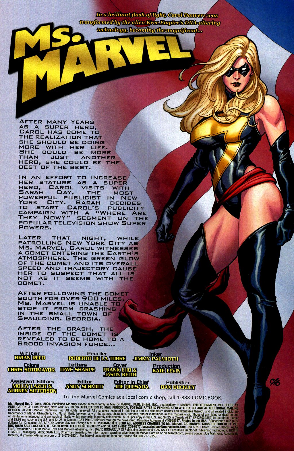 Read online Ms. Marvel (2006) comic -  Issue #2 - 2