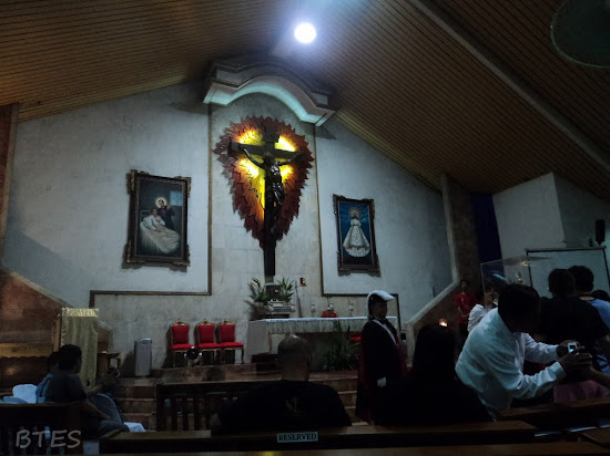 Altar of Our Lady of La Paz Church