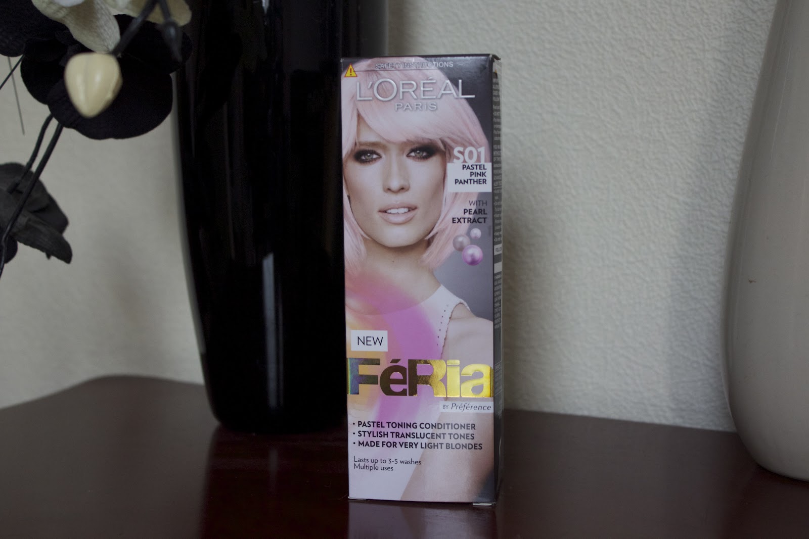 loreal feria pastel pink