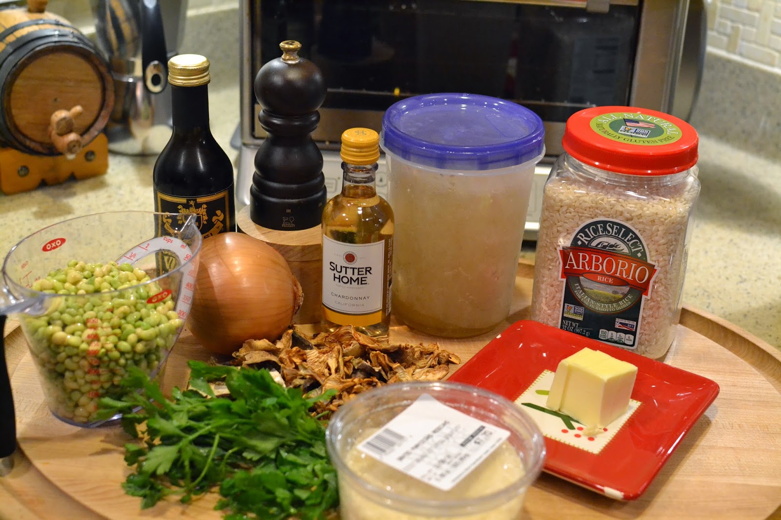 Weekend Food Project Risotto with Shrimp on the Big Green Egg