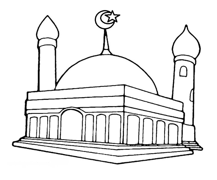 Рисуем мечеть поэтапно 4 класс