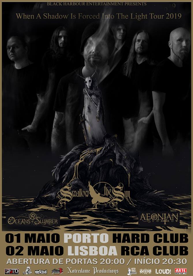 Swallow the Sun / Oceans Of Slumber / Aeonian Sorrow @ Hard Club