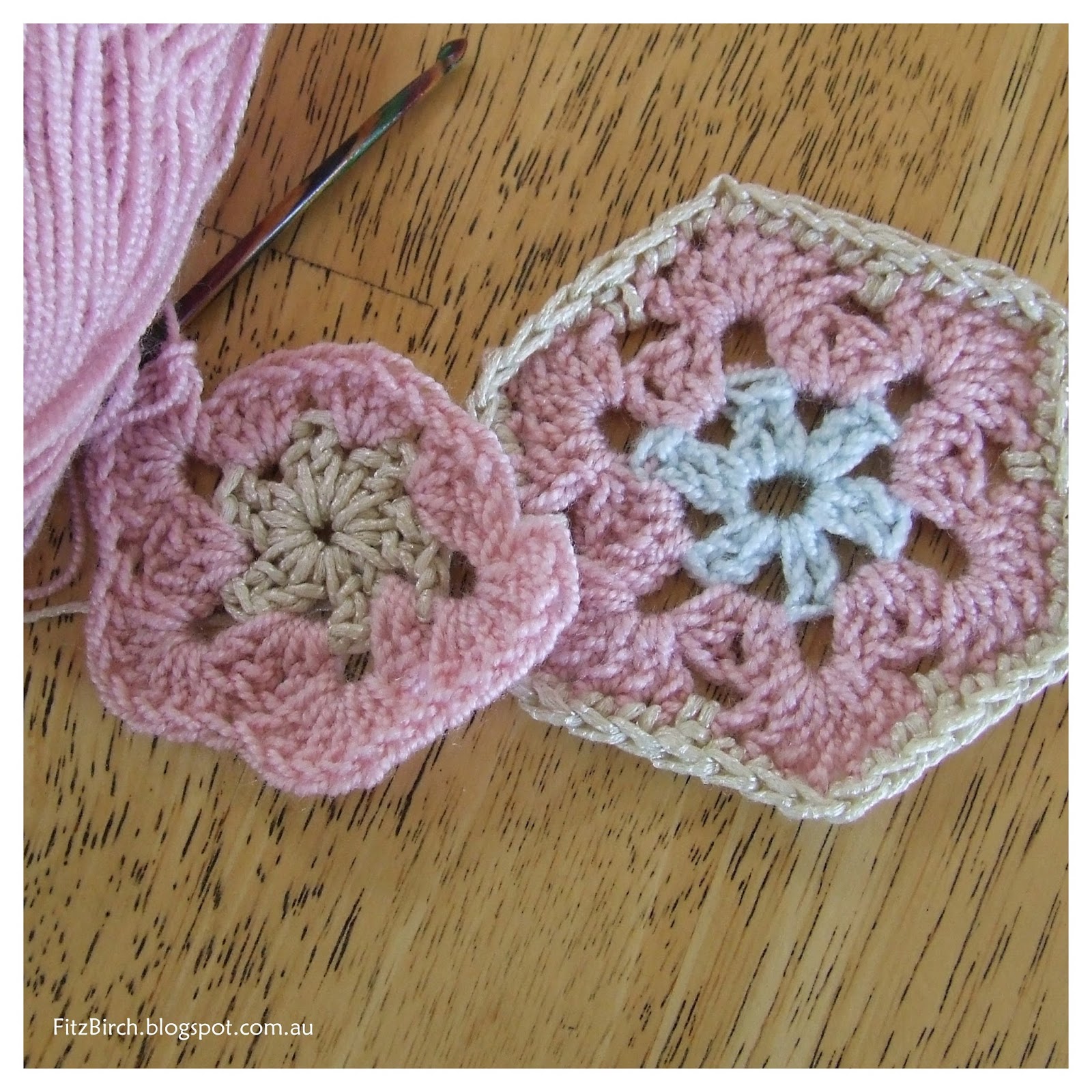 FitzBirch Crafts: Favourite Free Crochet Hexagon Patterns