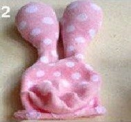 How to make cute sock bunny craft tutorial