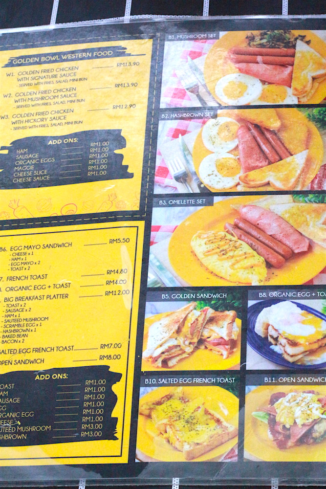 Golden Bowl Cafetiam｜CALORIES BOOSTER BREAKFAST Batu Lanchang, Penang