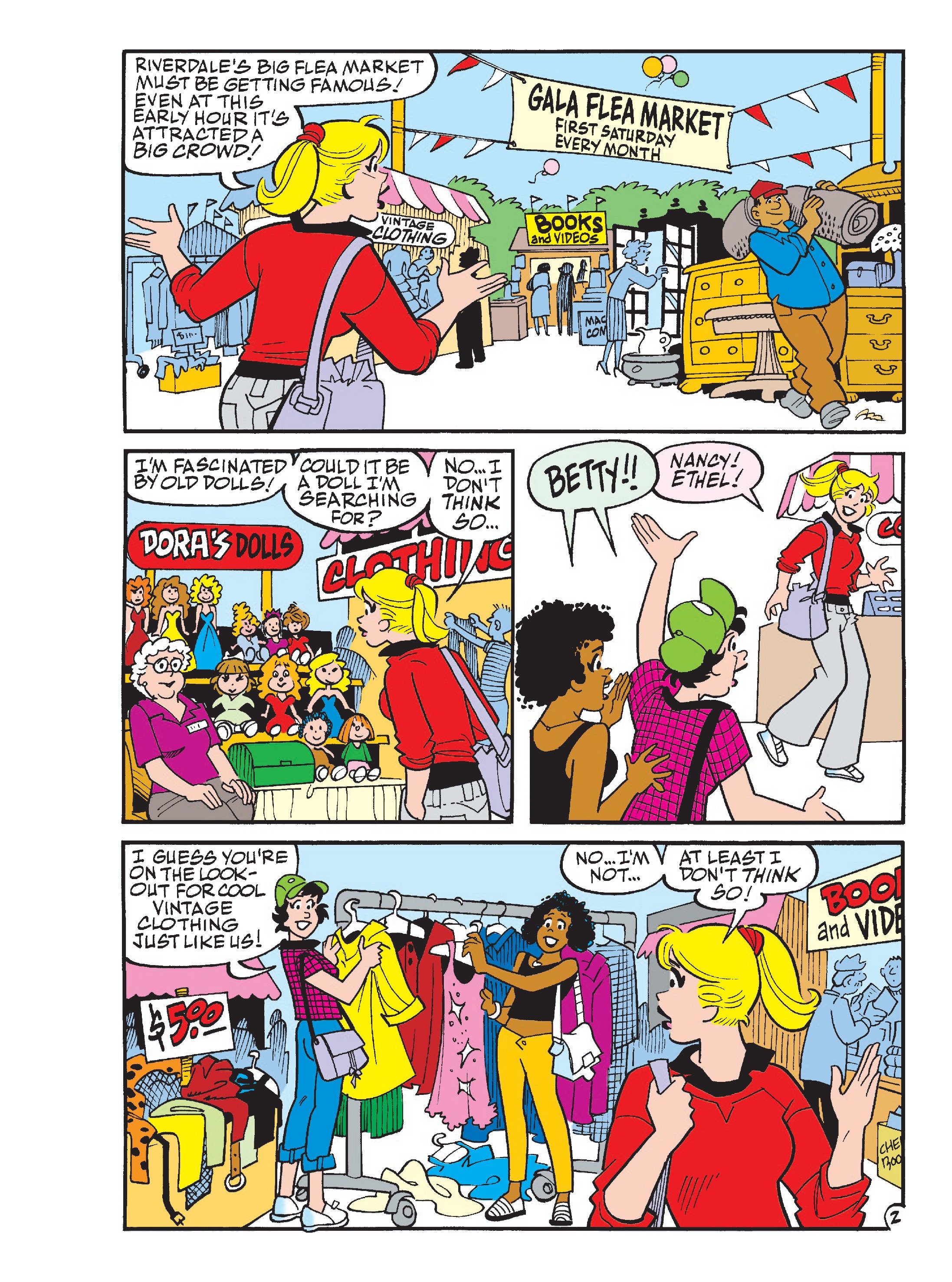 Read online Betty & Veronica Friends Double Digest comic -  Issue #248 - 122