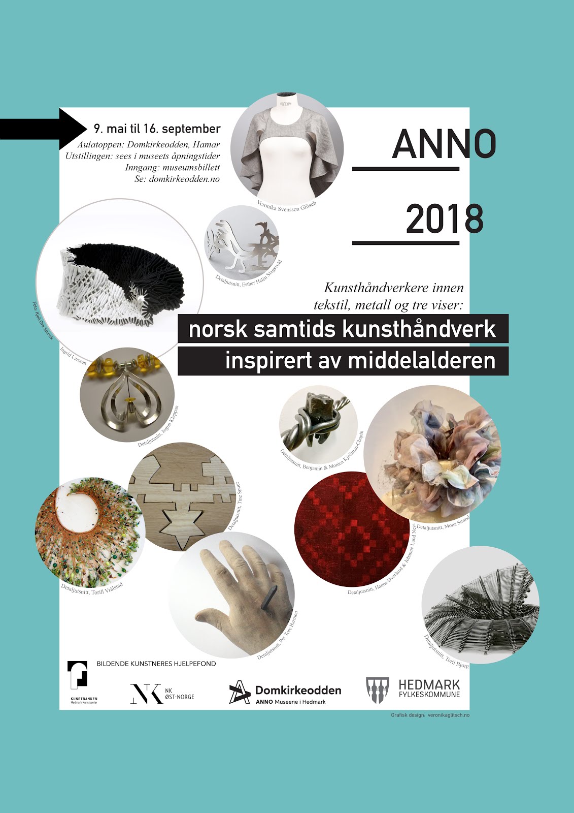 Anno 2018, norsk kunsthåndverk inspirert av middelalderen