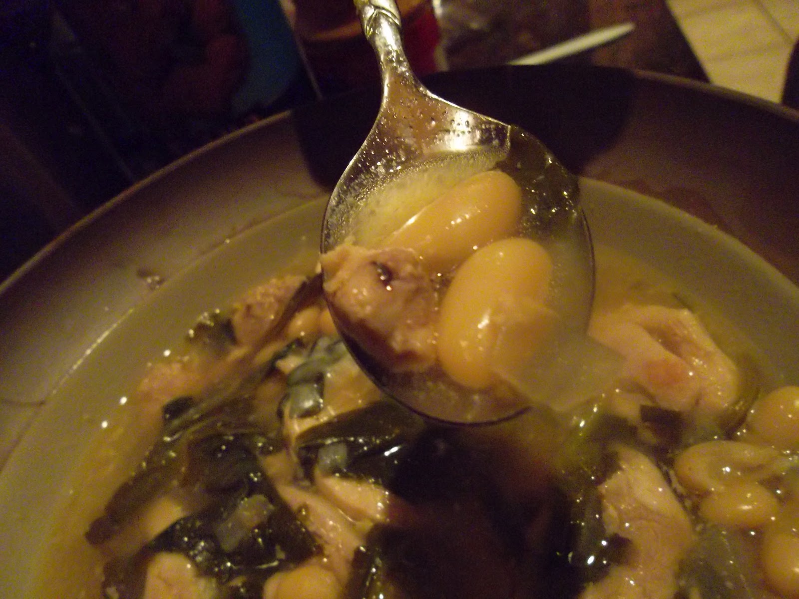 Frozen Dinner Diva: Chicken and Spinach Soup