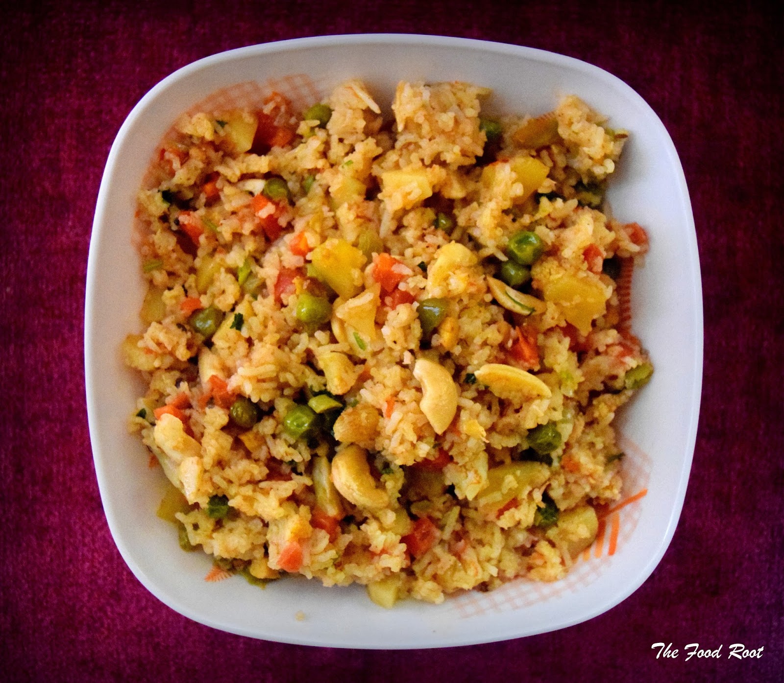The Food Root VEGETABLE FRIEDRICE