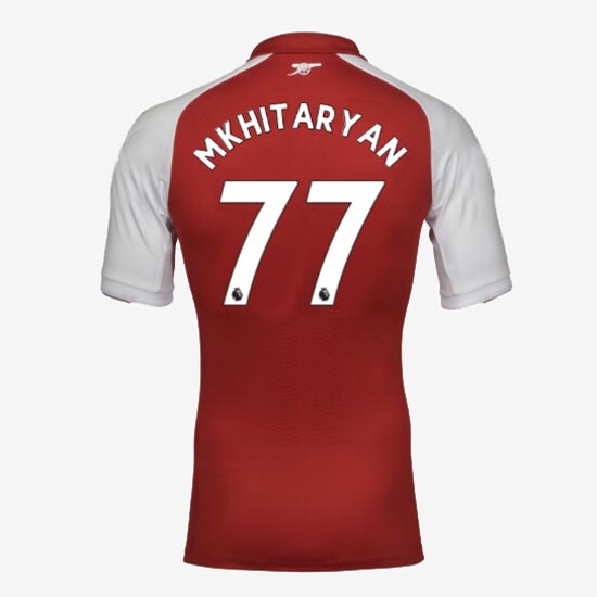 Number Henrikh Mkhitaryan will wear in the Europa League after