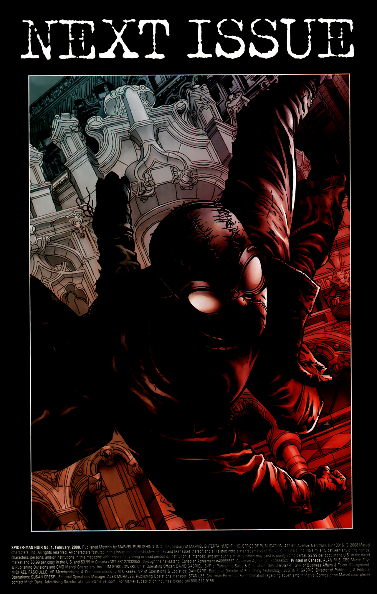 Read online Spider-Man Noir comic -  Issue #1 - 24