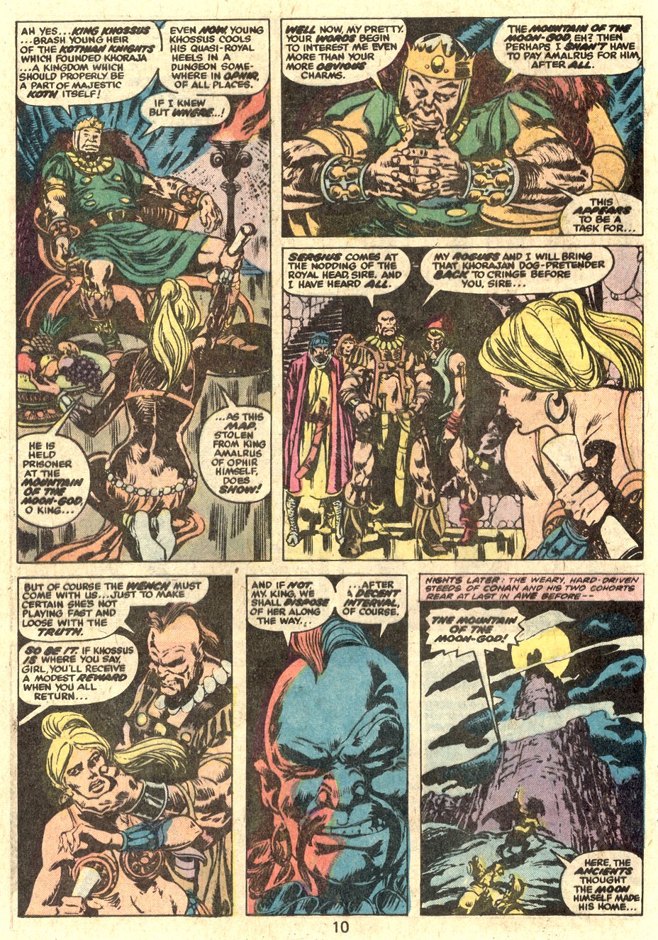 Read online Conan the Barbarian (1970) comic -  Issue # Annual 3 - 9