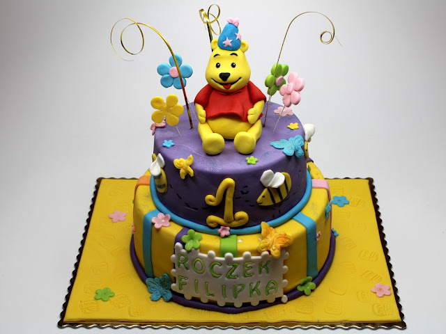 Winnie the Pooh Birthday Cake London