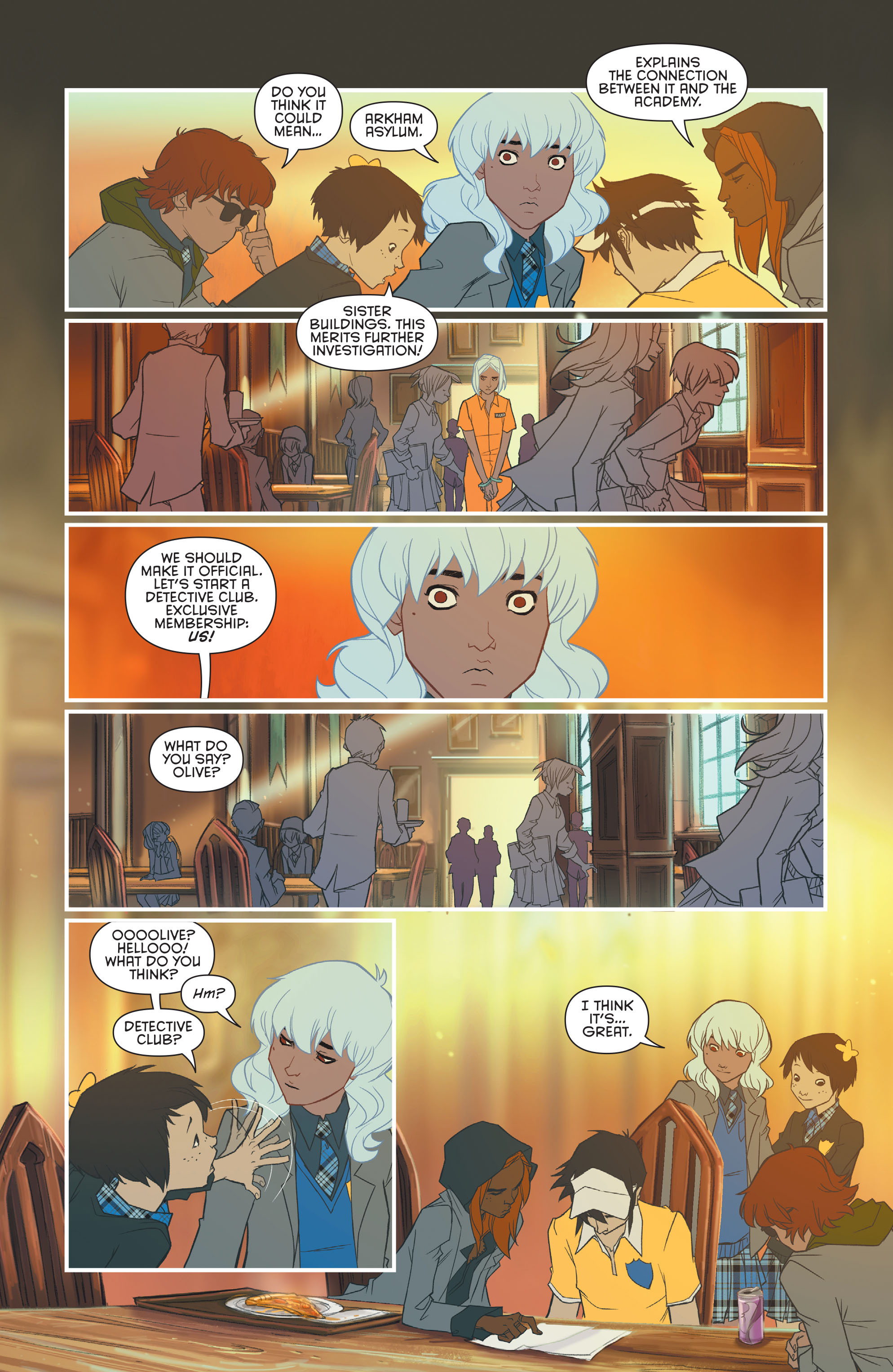 Read online Gotham Academy comic -  Issue #6 - 17