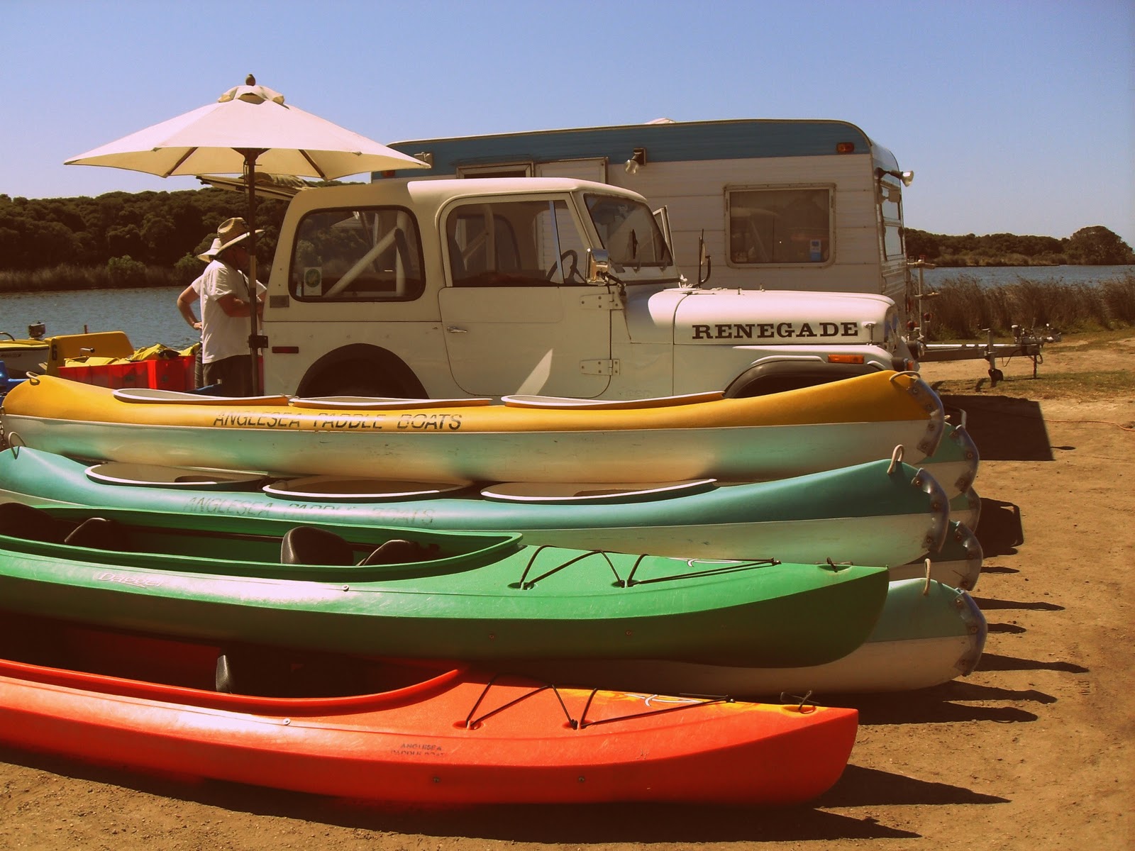 Hung Up On Retro Anglesea Paddle Boats