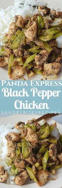 Black Pepper Chicken (Panda Express Copycat) 