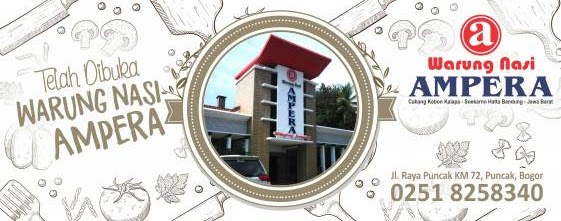 Warung Nasi Ampera Rumah Makan Khas Sunda