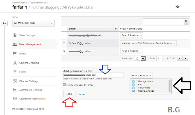 cara menambah admin gres google analytics Panduan Menambahkan Admin Baru di Google Analytics