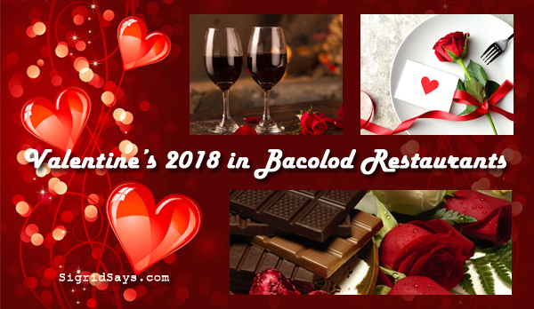 Valentine's Day in Bacolod restaurants