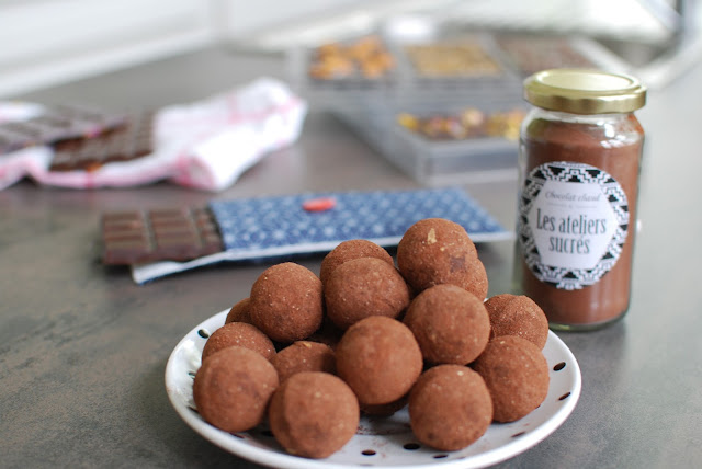 truffes au chocolat 