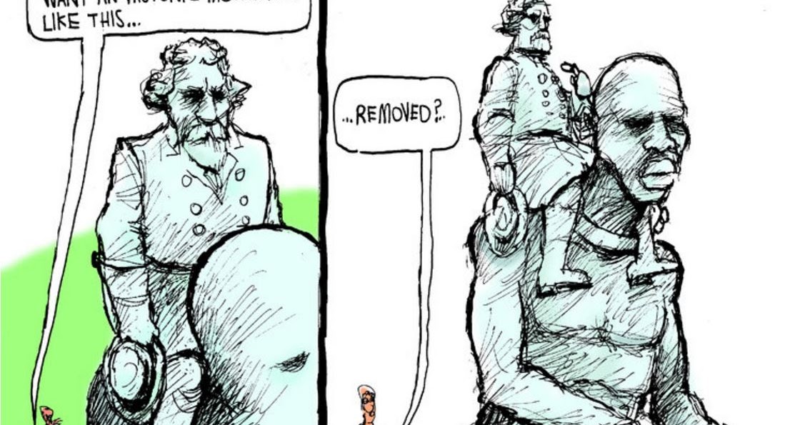 Progressive Charlestown Confederate statues pros and cons