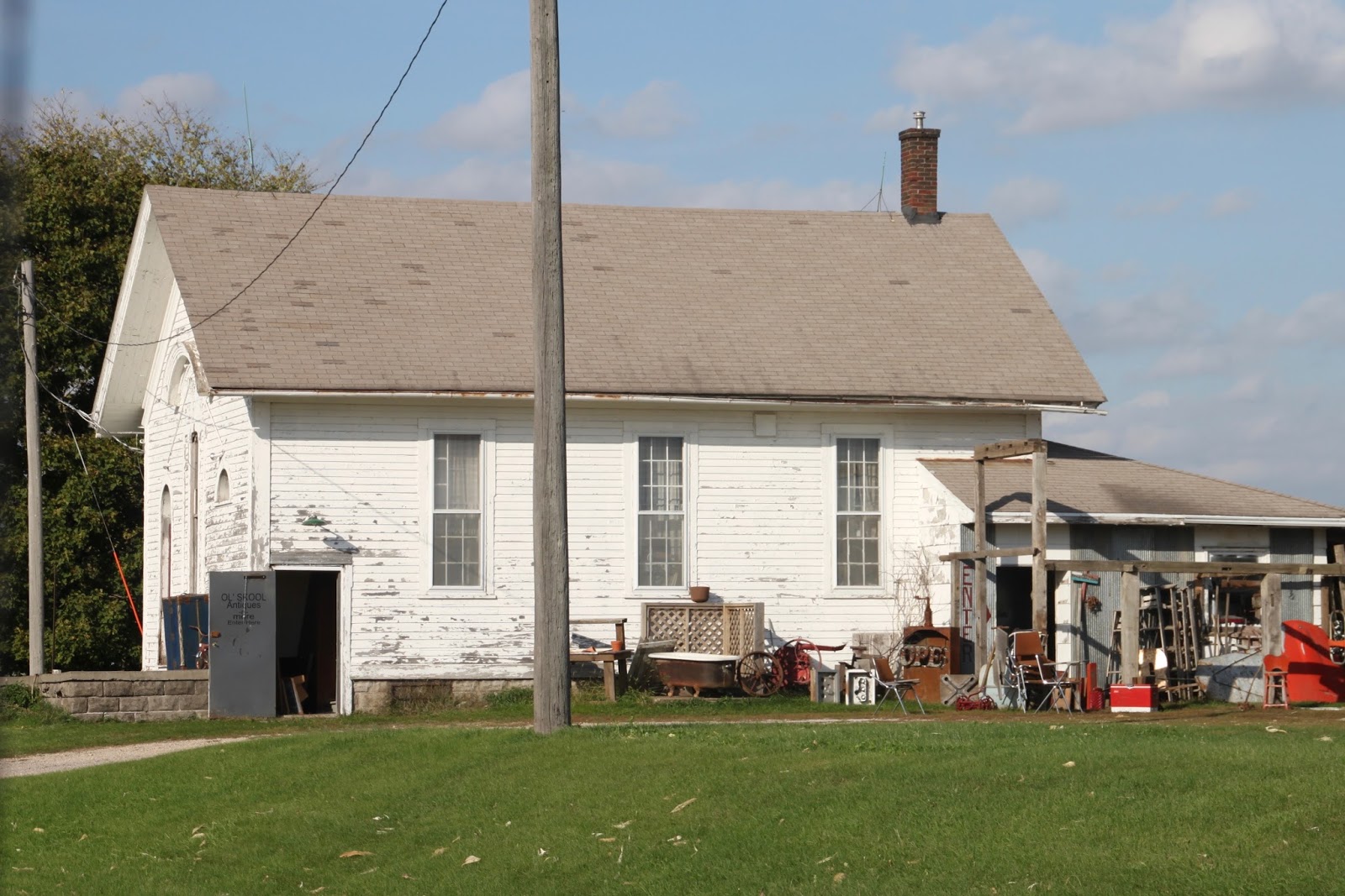 Iowa One Room Schools Allens Grove 1, Donahue School.