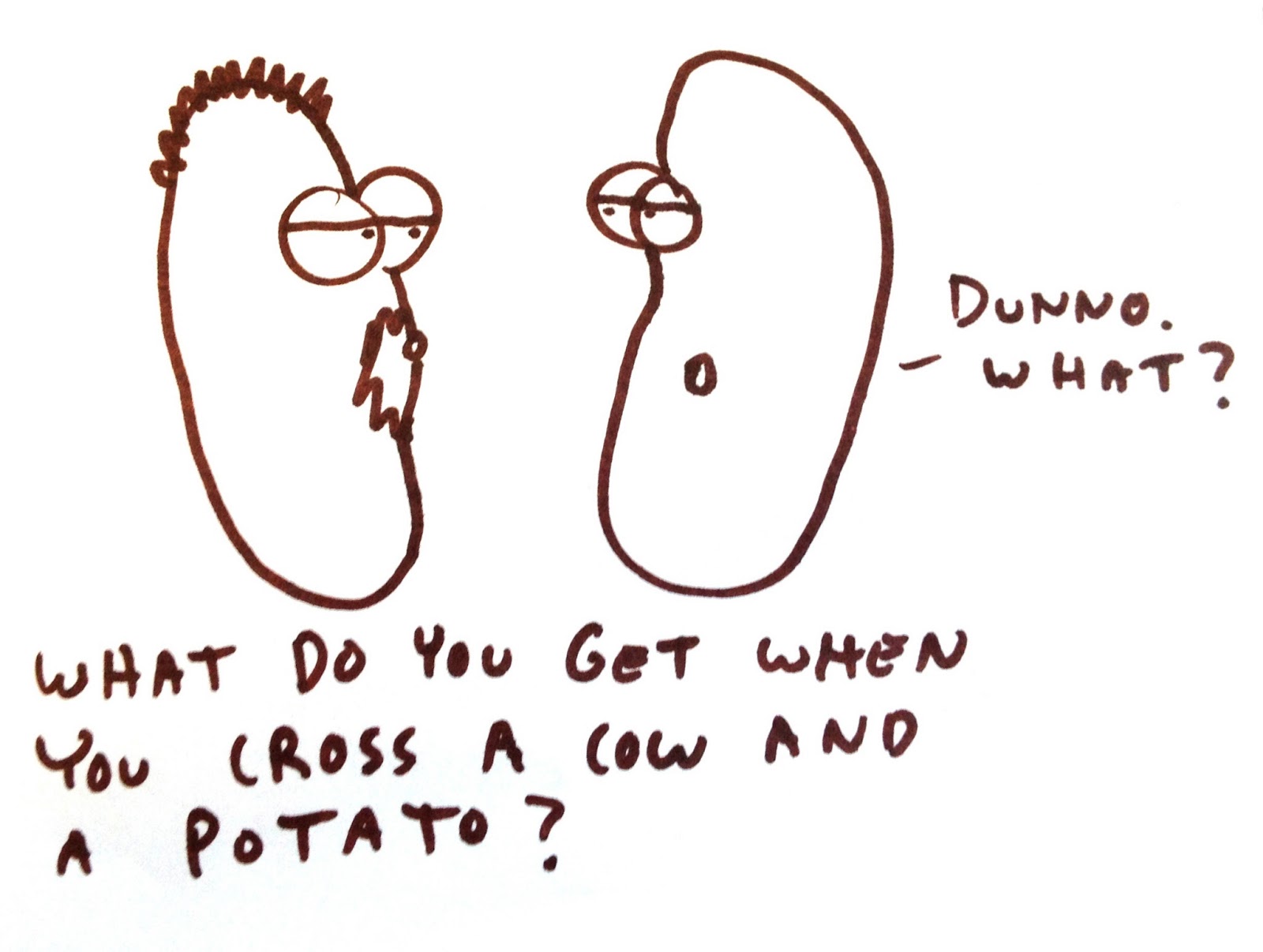 Talk to a Potato The Famous Cow & Potato Joke