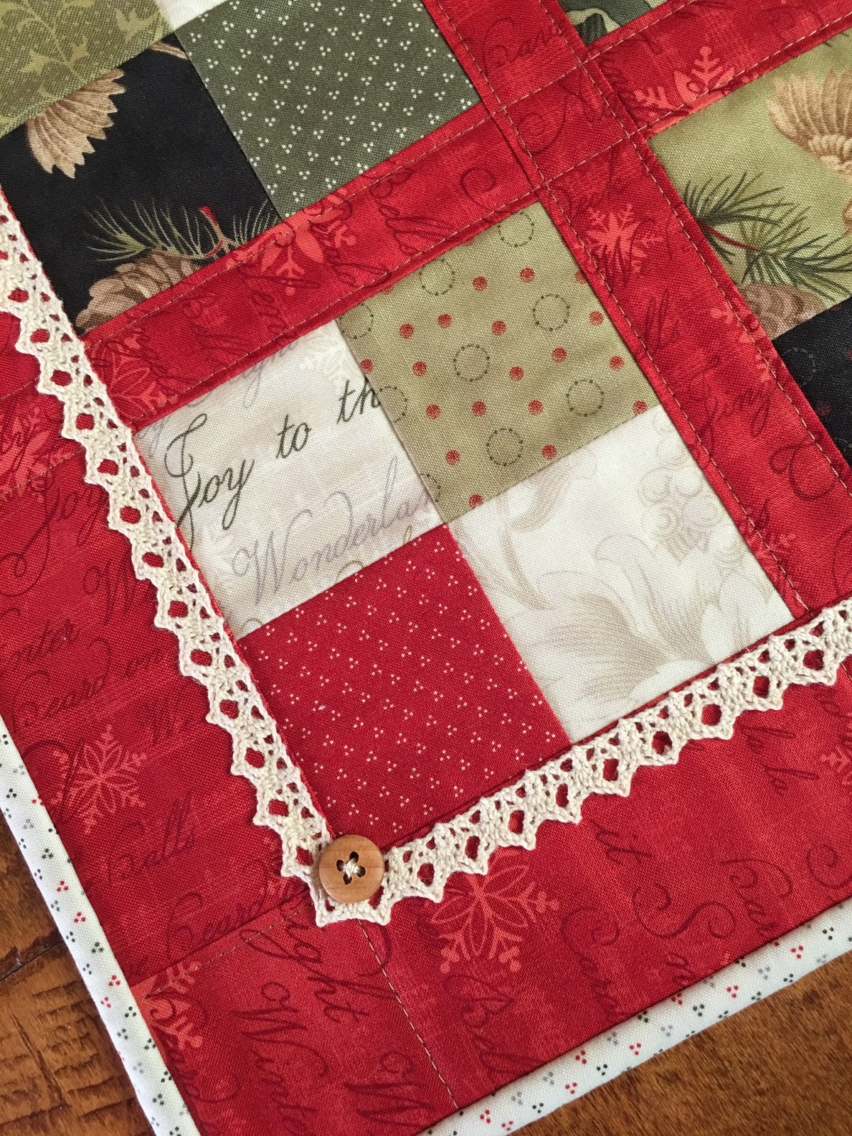 Carried Away Quilting Coffee Time Quilt for Christmas