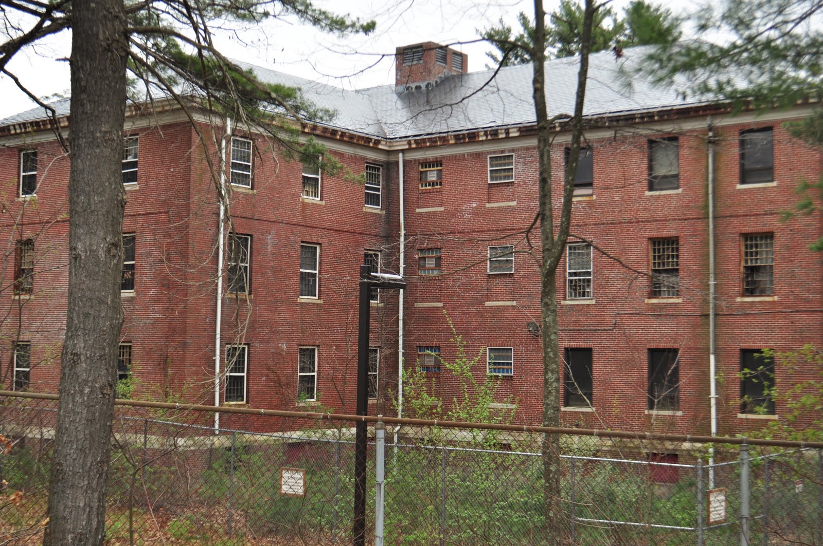 The Reversed View of Massachusetts Grafton State Hospital, Grafton