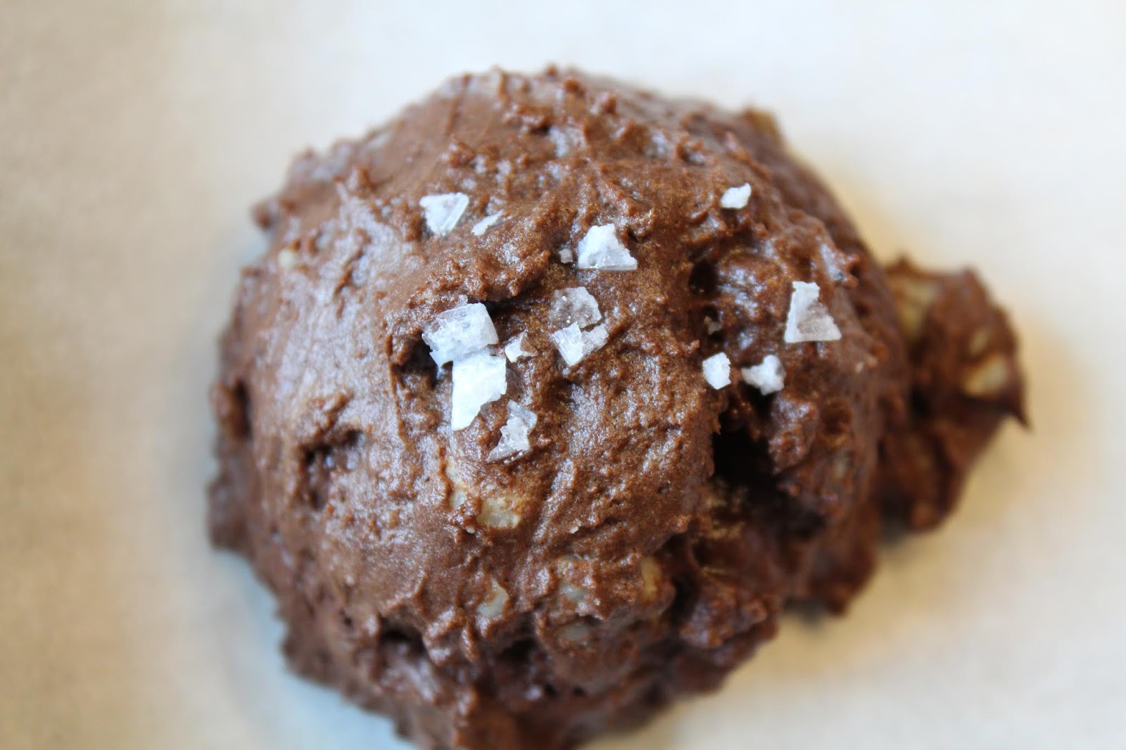 A Taste of Alaska Triple Chocolate Truffle Cookies with Flaky Salt