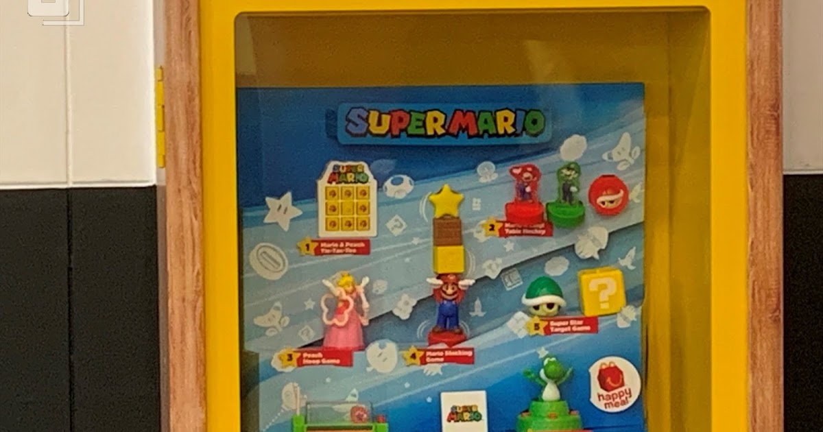 super mario happy meal 2019