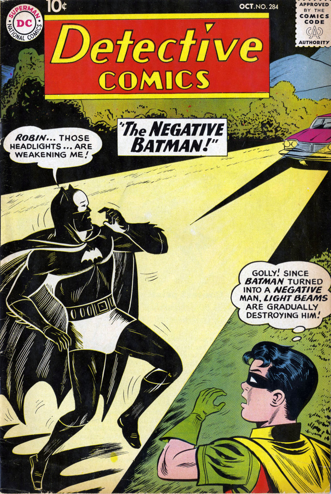 Read online Detective Comics (1937) comic -  Issue #284 - 1