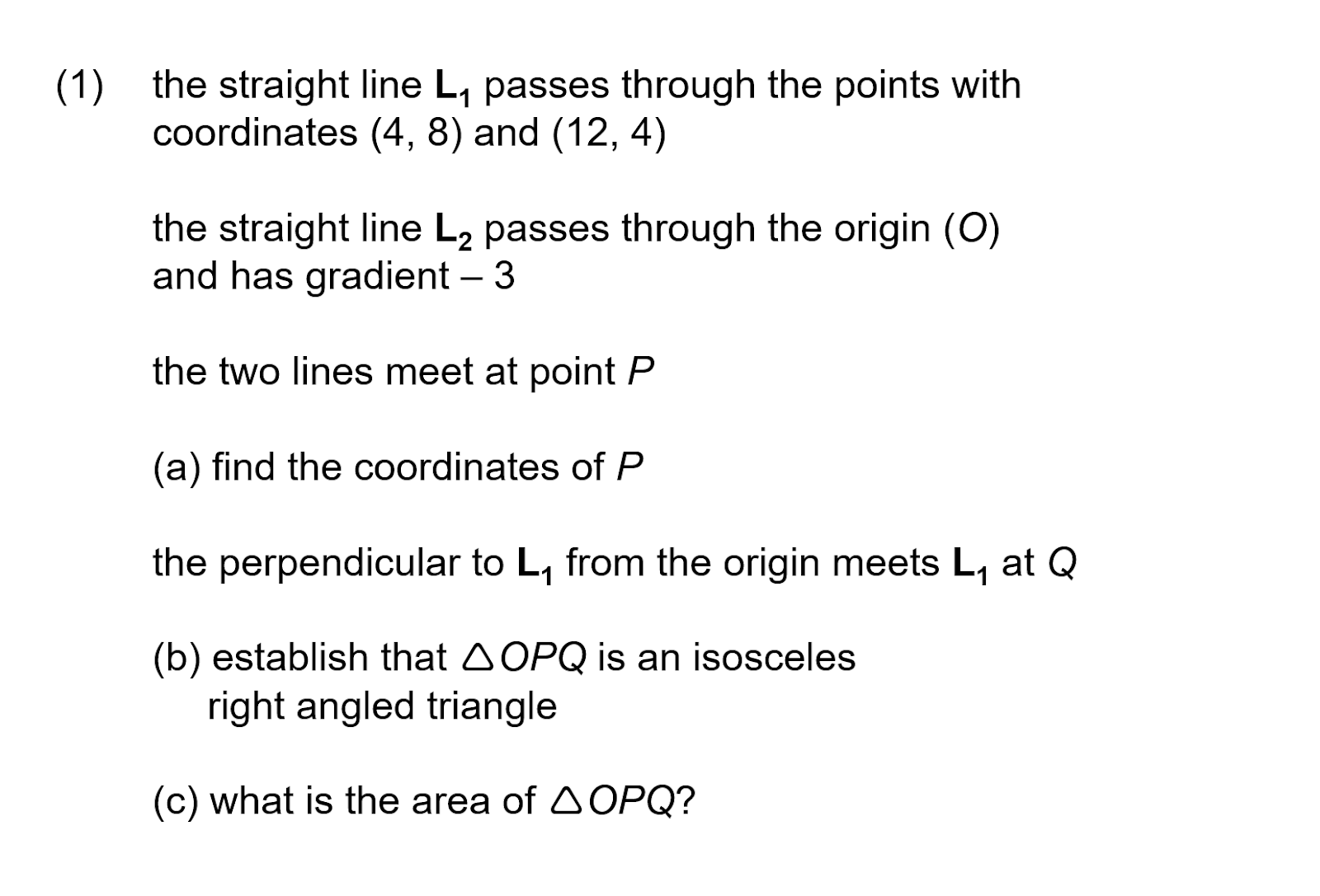 MEDIAN Don Steward mathematics teaching GCSE line questions
