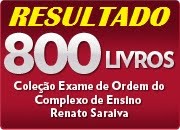 RESULTADO! 800 LIVROS DE VEZ