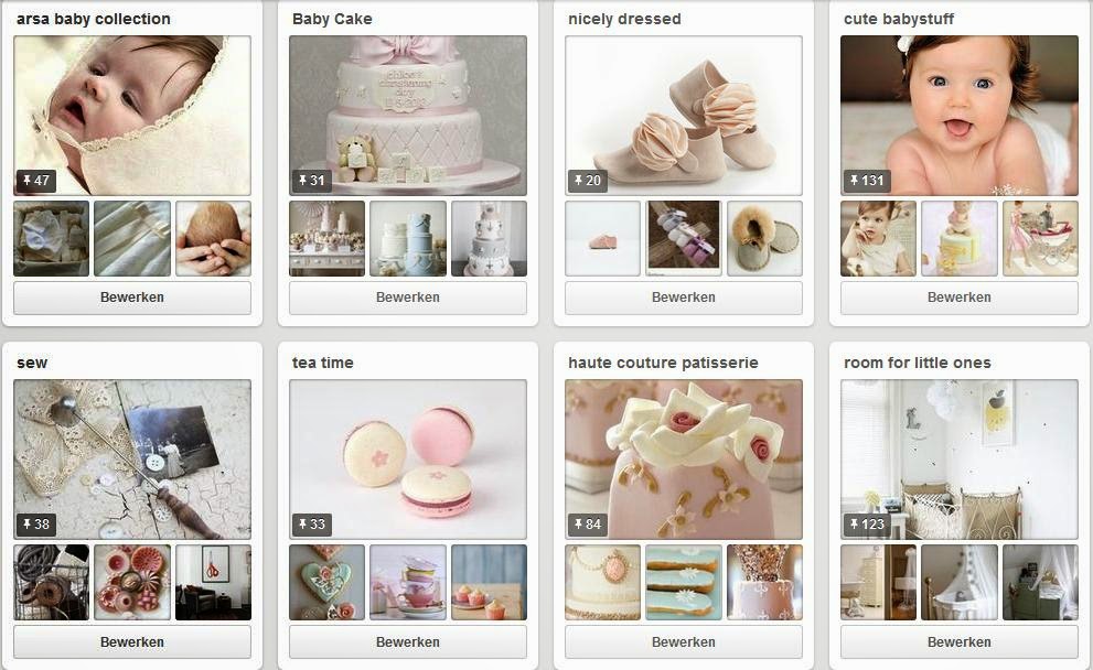our pinterest boards
