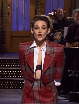 Red Carpet Dresses: Kristen Stewart - SNL 2019