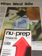 Nu-Prep 100 Freeze Dried US,EUpatent Anti-Fever 'Long jack' 4 capsule,every 4 hours-WEST NILE,US