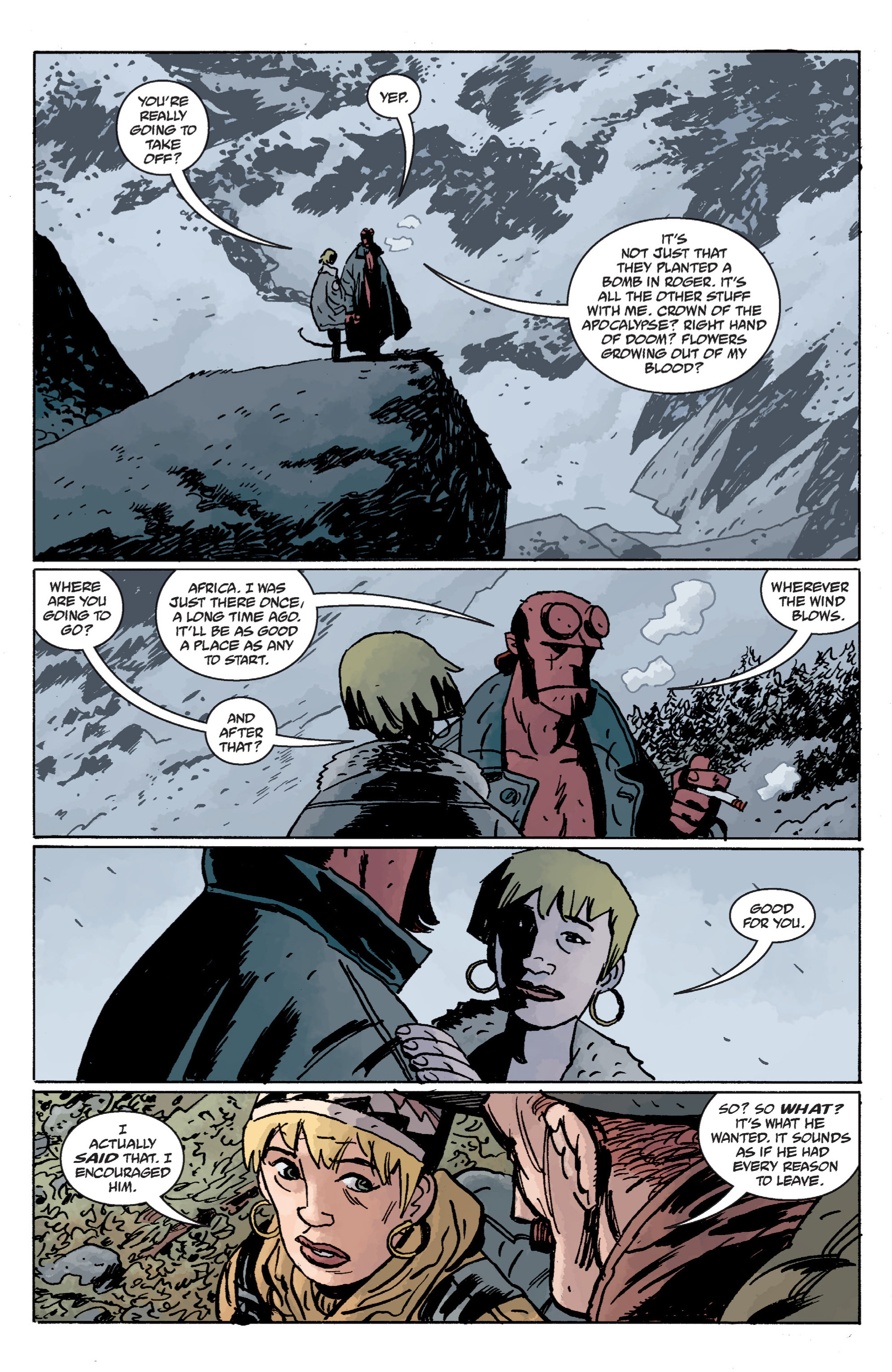 Read online B.P.R.D. (2003) comic -  Issue # TPB 14 - 25