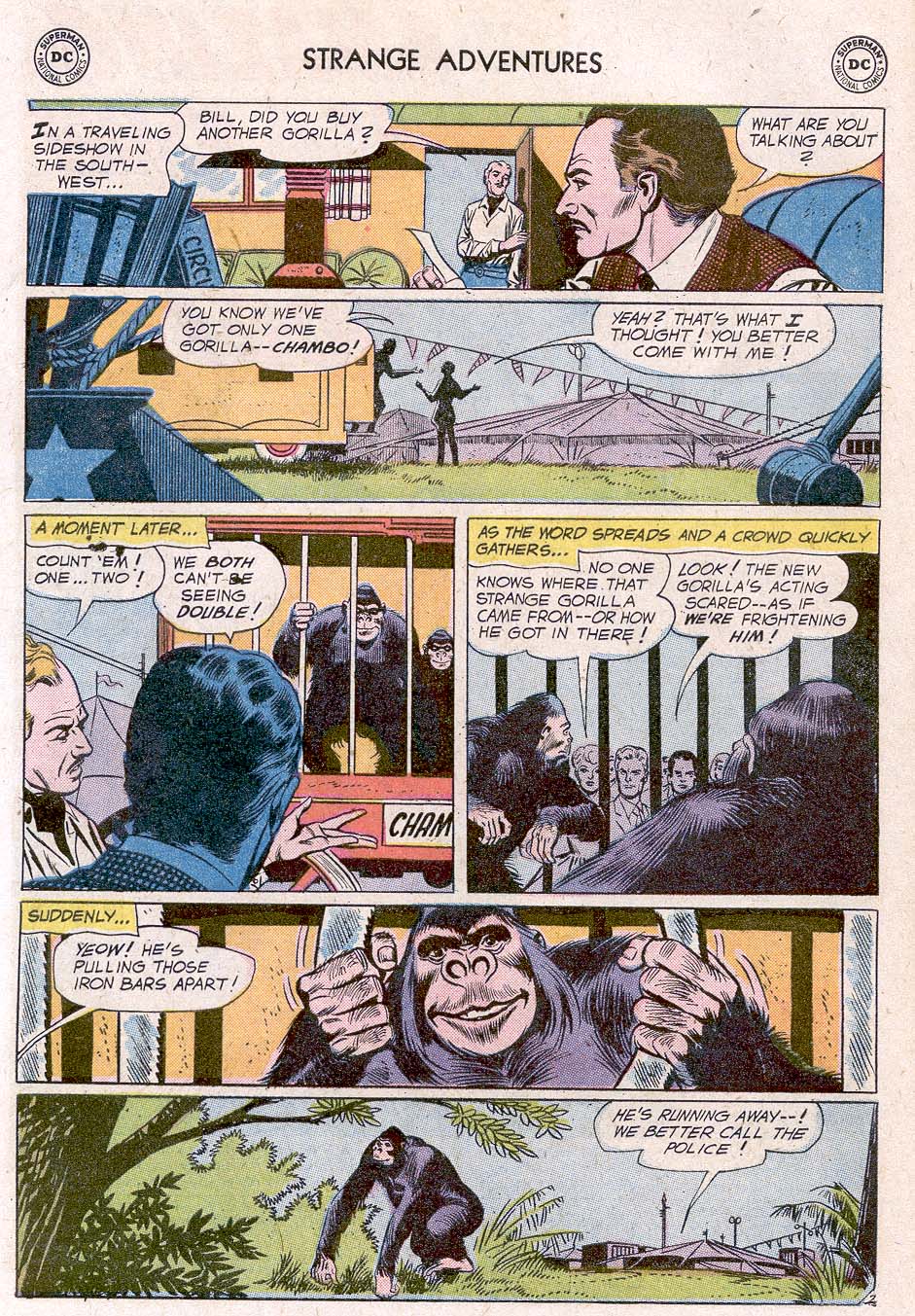 Read online Strange Adventures (1950) comic -  Issue #100 - 4