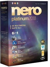 Nero Platinum 2018 Suite 19.0.10200 poster box cover