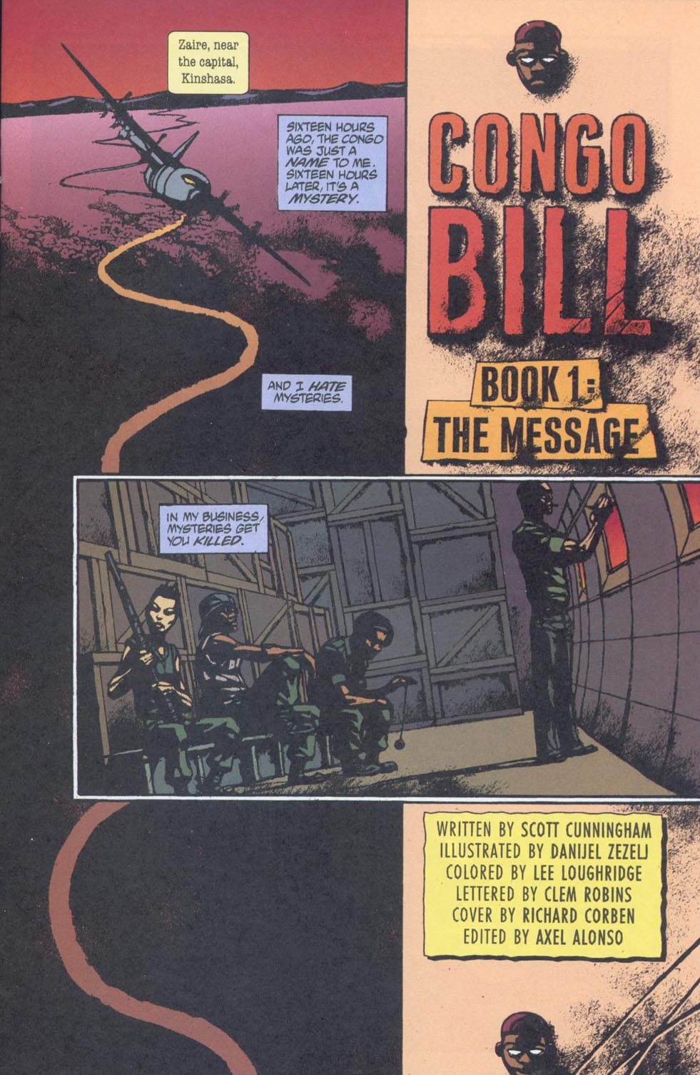 Read online Congo Bill (1999) comic -  Issue #1 - 8