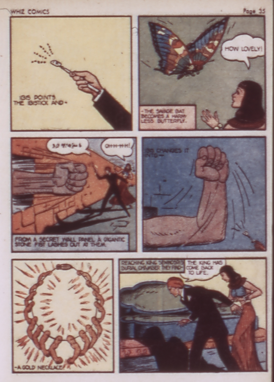Read online WHIZ Comics comic -  Issue #3-April 1940 - 37