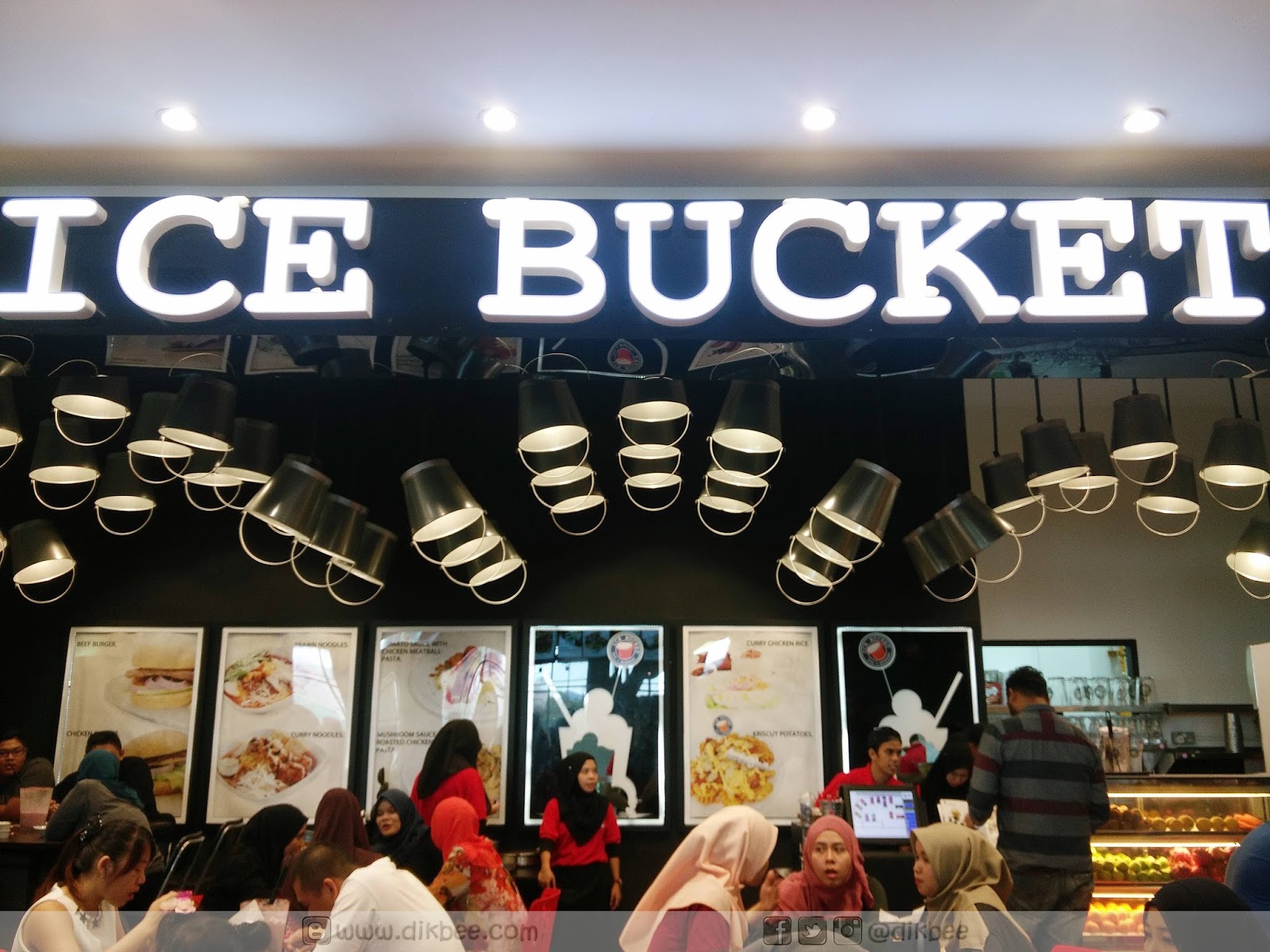 MENGIDAM ICE BUCKET DI AEON SHAH ALAM