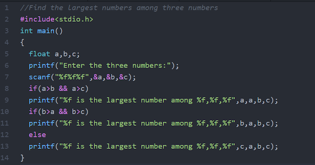 Find the largest number in C-Programming - C-Programming
