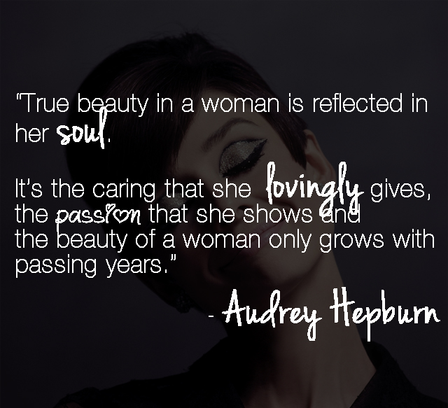 Quote Monday: Audrey Hepburn - Stellar Hoods