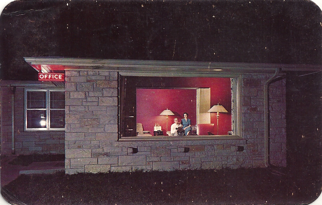 The Postcard Motel Lannon Stone Motel Janesville, WI