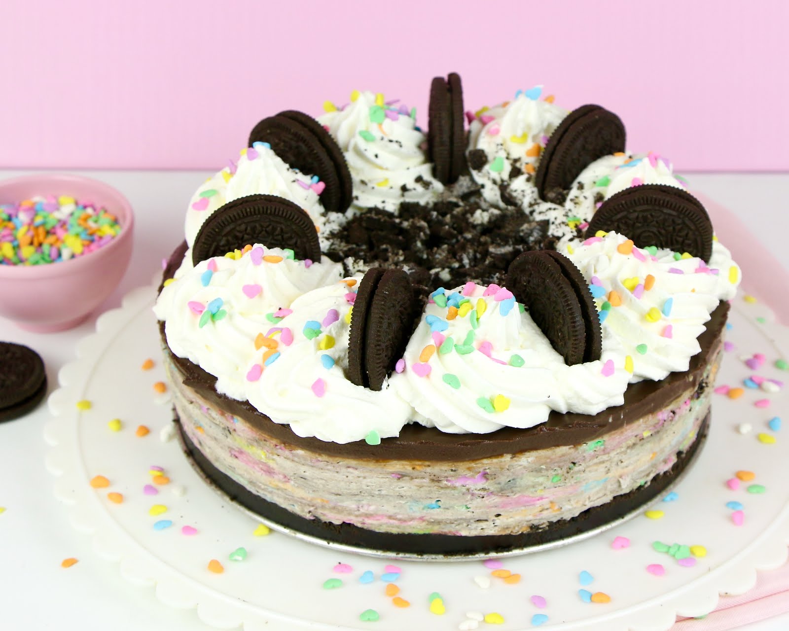 Video Easy No Bake Oreo Cheesecake The Lindsay Ann