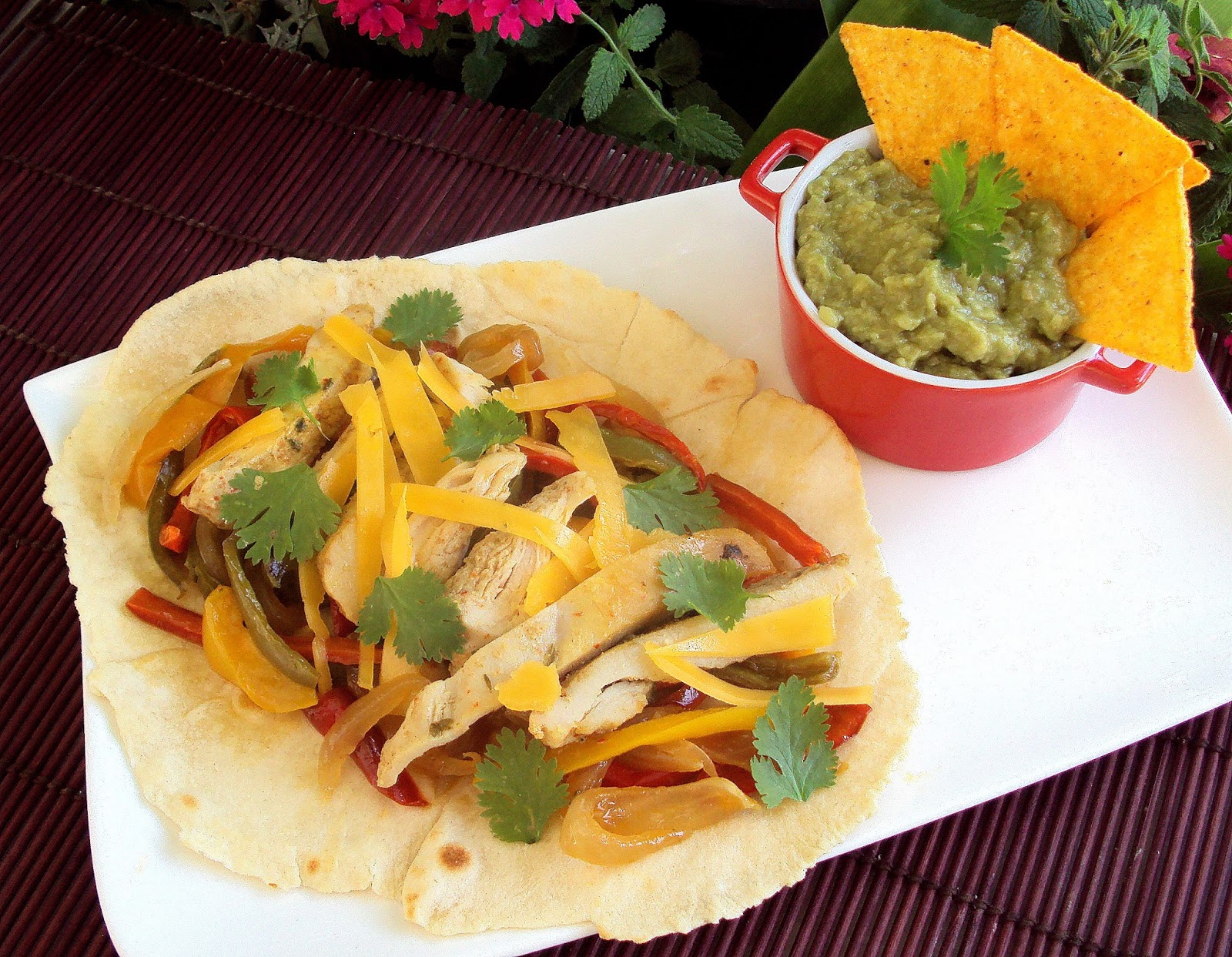 Nárwen's Cuisine Sabores do Mundo Fajitas (de Frango)