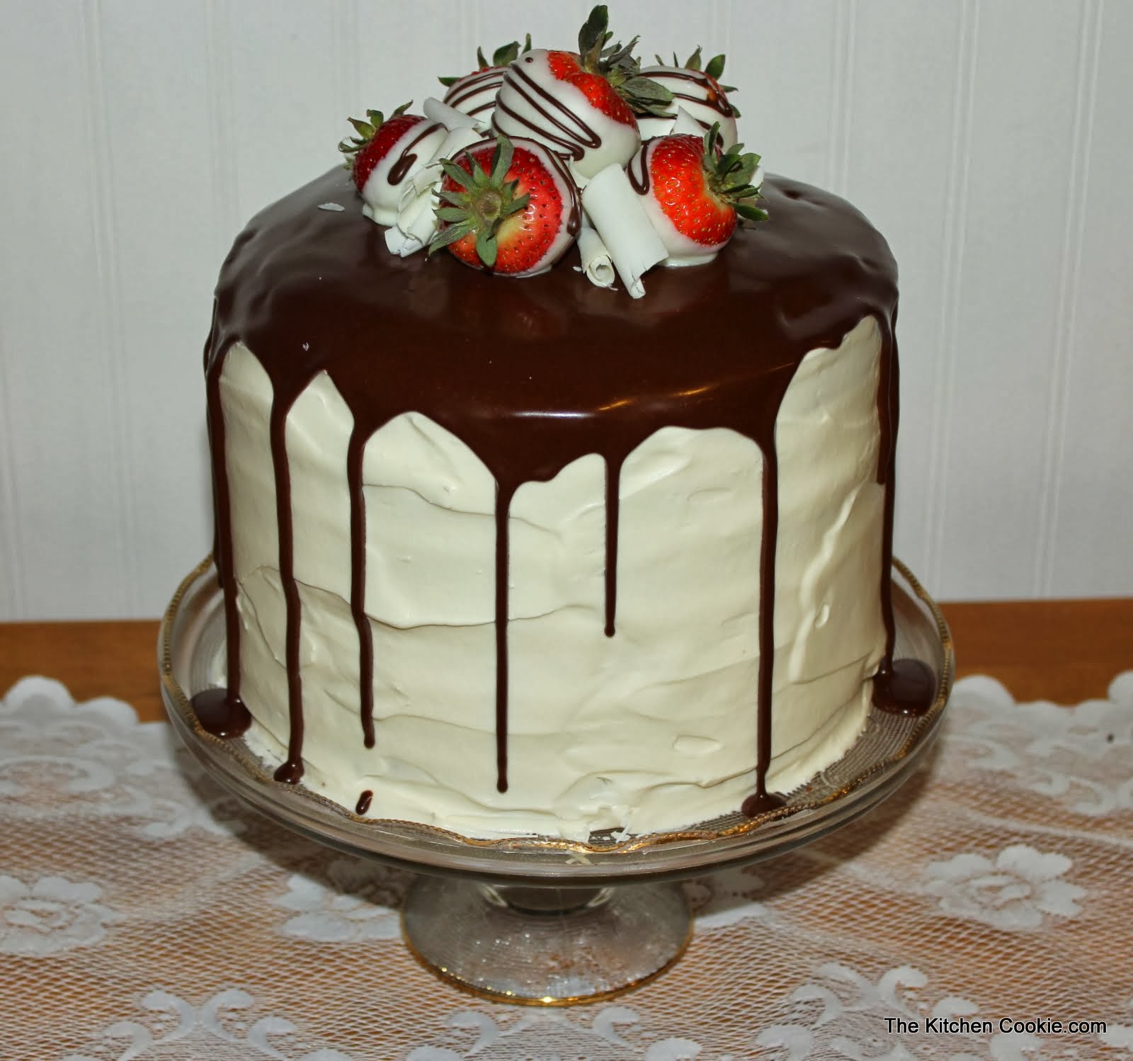 Dressed Up Chocolate Layer Cake